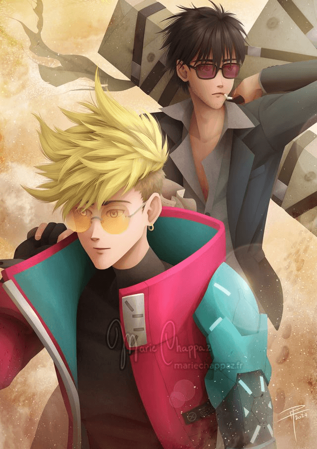 Vash &amp; Wolfwood